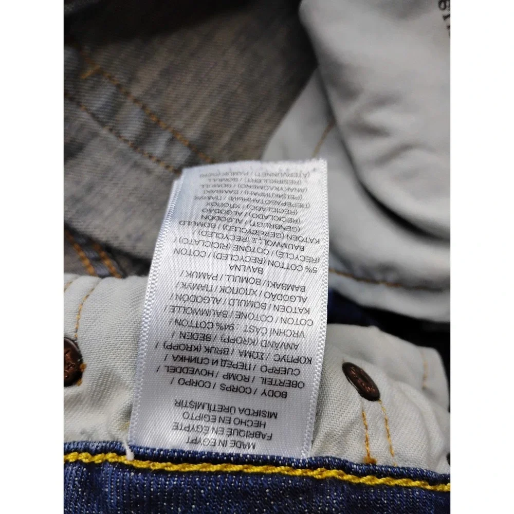 Polo Ralph Lauren Hampton Straight Jeans Boys Size 14 Dark Blue Denim